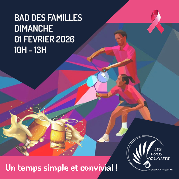 BAD des familles dimanche 1er février 2026 de 10h à 13h