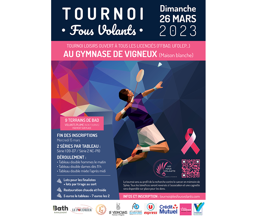 Tournoi loisirs Les Fous Volants 2023