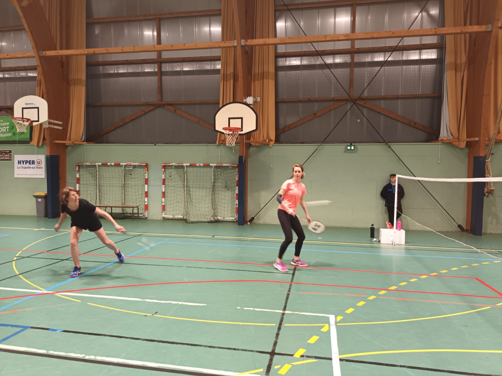 Championnat D4 Vétéran 2 - Rencontre n°6 à l'extérieur contre le Badminton Club de L'Erdre