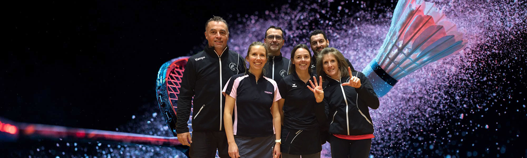 Championnat Badminton équipe vétéran n°1 Les Fous Volants