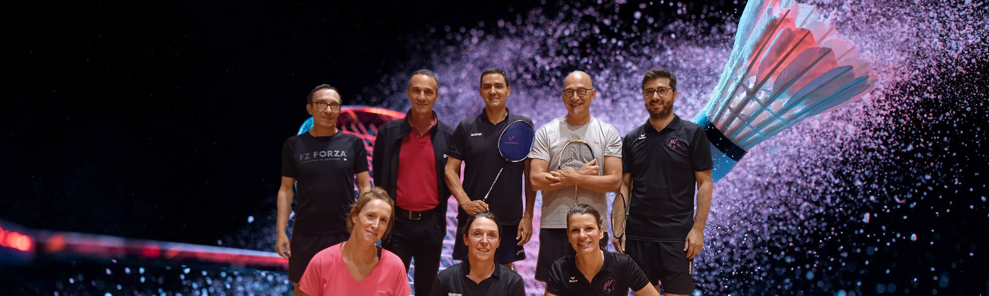 Championnat Badminton équipe vétéran n°2 Les Fous Volants